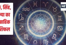 Saptahik Rashifal: कर्क वालों की वित्तीय स्थिति में सुधार होगा, सिंह कन्या वाले वेतन वृद्धि या पदोन्नति होने से ऋण चुकाएंगे