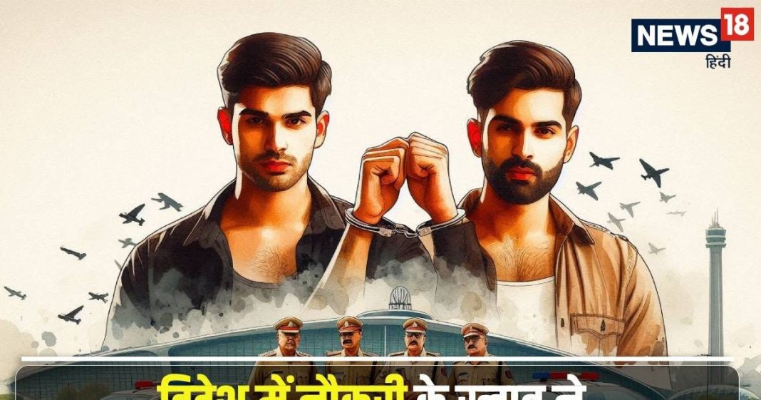 विदेश में नौकरी का ख्वाब बना गुनाह, एयरपोर्ट पर हुआ ऐसा कांड, घर-पैसा-इज्जत सब हो गए ‘नीलाम’ | Delhi IGI airport police arrested travel agent on disclosure of two passengers from Baghpat on fake Poland visas