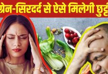 माइग्रेन के कारण सिर दर्द से रहते हैं परेशान तो डाइट में शामिल कर लें 5 जरूरी चीजें, दूर होगा Headache