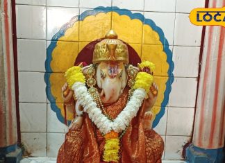 एमपी के बुरहानपुर में है बप्पा का 100 साल पुराना मंदिर, संकट चतुर्थी पर 24 घंटे लगता मेला