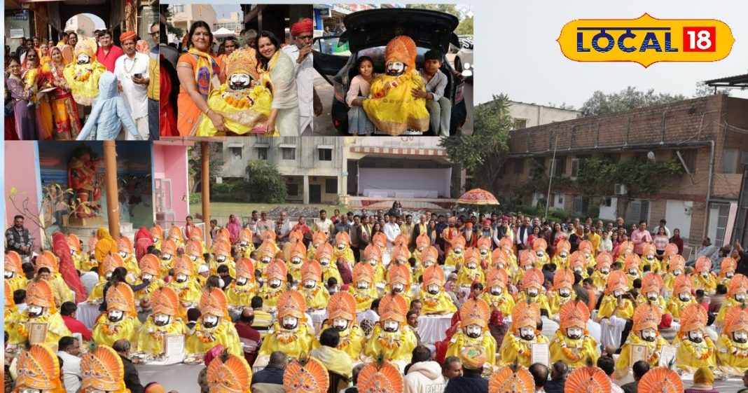 ‘घर-घर श्याम, हर घर श्याम’ इस संस्था ने पूरा किया संकल्प, 100 मूर्तियों का हुआ पूजन, सूर्यनगरी हुई श्याममय