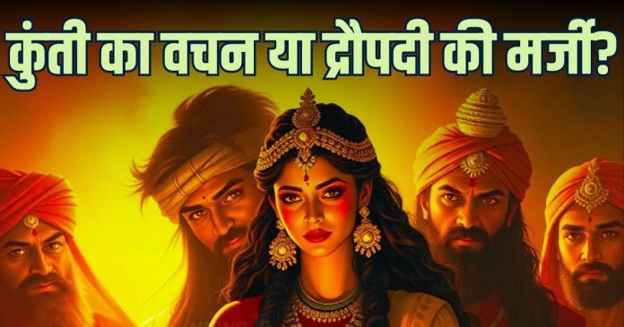 महाभारत: क्या कुंती के कहने पर 5 पतियों की पत्नी