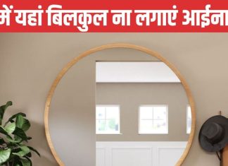 वास्तु टिप्स: घर में आईना लगाने की सही दिशा और स्थान
