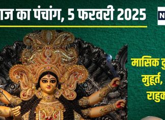 Aaj Ka Panchang 2025: 2 शुभ योग में मासिक दुर्गाष्टमी, गणेश कृपा से मिलेगी सफलता, जानें मुहूर्त, राहुकाल, स्वर्ग की भद्रा