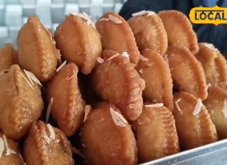 इस दुकान में हर महीने बिकती है एक क्विंटल से ज्यादा गुजिया! होली के लिए आप भी नोट कर लें रेसिपी