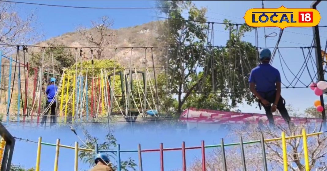 Adventure Hub: सलूंबर में रोमांच का अनोखा नजारा, सोनार माता पहाड़ी पर शुरू हुई जिप लाइन, 50 फुट ऊपर में घूमने का मजा