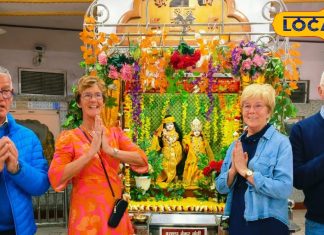 Jodhpur News: रातानाडा स्थित श्री कृष्ण मंदिर में ठाकुर जी का हुआ ऐसा श्रृंगार, वसंत पंचमी पर विदेशी भी हो उठे भावविभोर