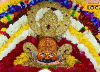 Khatu Shyam Ji Darshan: Baba Shyam decorated with red, yellow and blue flowers is very attractive, you should also have darshan