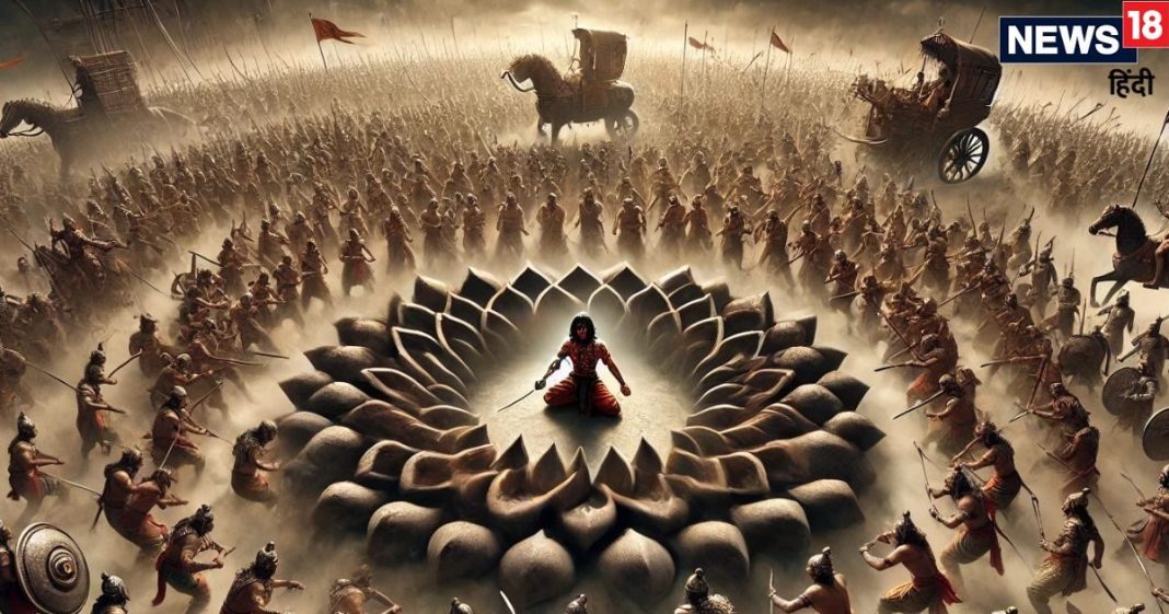 Mahabharat Katha: मां के गर्भ में अभिमन्यु को हो गया था चक्रव्यूह का ज्ञान, लेकिन क्यों इसमें फंस कर चली गई थी उनकी जान?