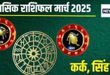 Monthly Horoscope 2025 March: कर्क वालों के करियर में होगी तरक्की, कन्या का बढ़ेगा यश! लेकिन सिंह राशि की सेहत हो सकती खराब