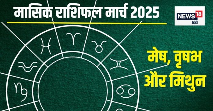 Monthly Horoscope 2025 March: मार्च में मेष वाले धन को