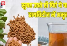 मेथी के बीज का पानी पीने के 5 बड़े फायदे