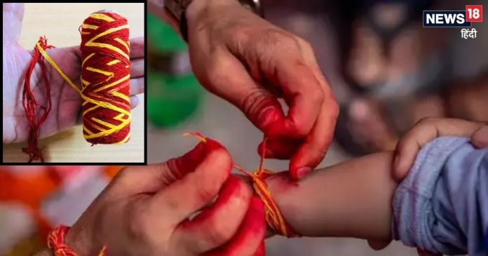 कलावा बांधने के नियम और लाभ: जानें सही तरीका और