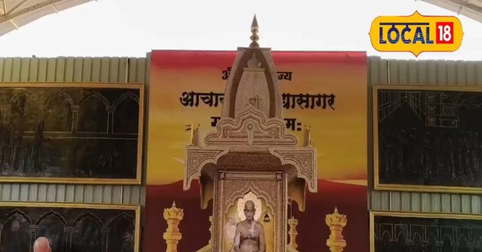 चंद्रगिरी तीर्थस्थल में बनाया जा रहा है विद्यासागर जी महाराज