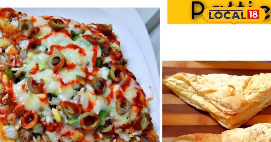 पिज्जा का मजा अब पेटीज में! मथुरा की इस दुकान पर लगती है लंबी लाइन….