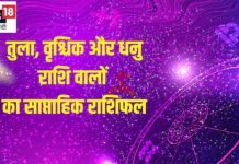 Saptahik Rashifal 17 to 23 March 2025: तुला राशि वालों को इस सप्ताह भाग्य का मिलेगा पूरा साथ, वृश्चिक और धनु राशि वाले काम को कल पर टालने से बचें