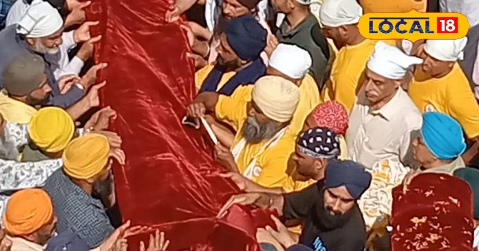 झंडे जी मेले का दर्शनी गिलाफ, 100 सालों बाद पूरी