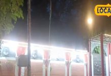 प्रयागराज के प्रमुख धार्मिक स्थलों पर रंगीन लाइटिंग से सजावट.