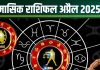 April Monthly Horoscope 2025: तुला वालों को मिलेगा भाग्य का साथ, वृश्चिक को अचानक धन लाभ, धनु के दिन रहेंगे शानदार! पढ़ें अप्रैल मासिक राशिफल