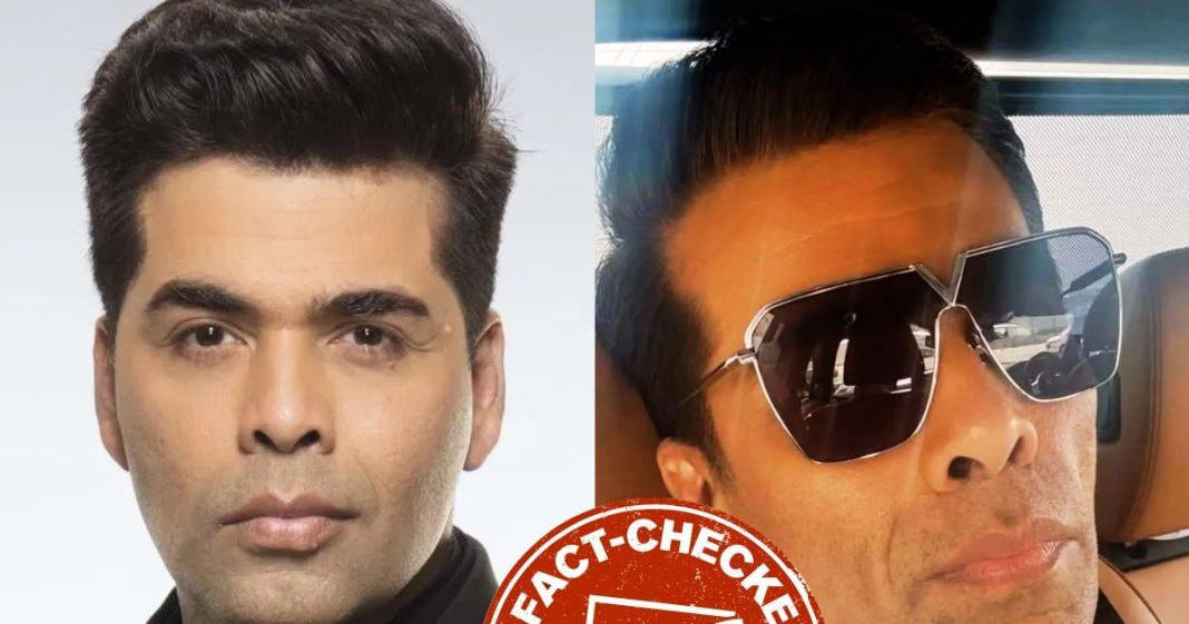 Fact Check: धंसे गाल, पिचके हुए होठ और गायब सिर के बाल… करण जौहर को ये क्या हो गया?