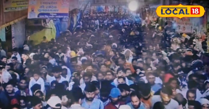 कैला देवी के मंदिर में उमड़ा भक्तों का सैलाब, नवरात्रि