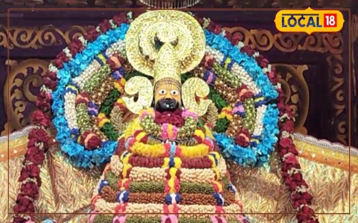 थाईलैंड और नेपाली थीम पर सजा श्याम बाबा का दरबार,