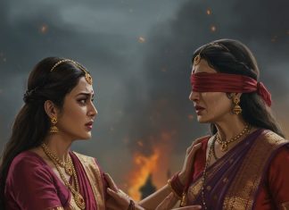 महाभारत के बाद गांधारी ने कुंती को कर्ण के रहस्य पर क्या उलाहना दी?