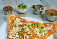 स्वादिष्ट प्रोटीन युक्त पनीर डोसा रेसिपी जानें