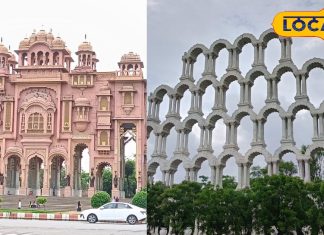 जयपुर में छिपा मिनी हवामहल…! बारिश में गुलाबी नगरी बना टूरिस्ट हॉटस्पॉट, पर्यटकों की ताजमहल पर उमड़ी भीड़