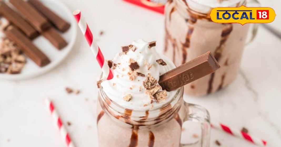KitKat Shake: मम्मी का हो मूड खराब या पापा को हो दिनभर की थकान…सर्व करें किटकैट शेक, पहले शिप से जाएंगे पिघल!