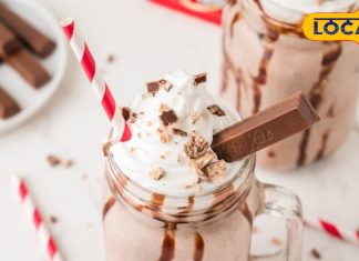 KitKat Shake: मम्मी का हो मूड खराब या पापा को हो दिनभर की थकान…सर्व करें किटकैट शेक, पहले शिप से जाएंगे पिघल!