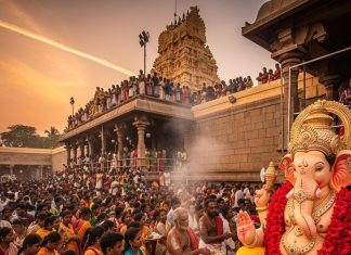 Lord Ganesh Temple दक्षिण भारत के प्रसिद्ध गणेश मंदिर और उनकी खासियत.