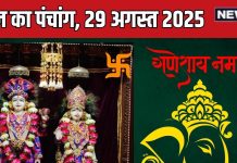 aaj ka panchang 29 august 2025 friday laxmi puja muhurat | आज का पंचांग, 29 अगस्त 2025 शुभ मुहूर्त
