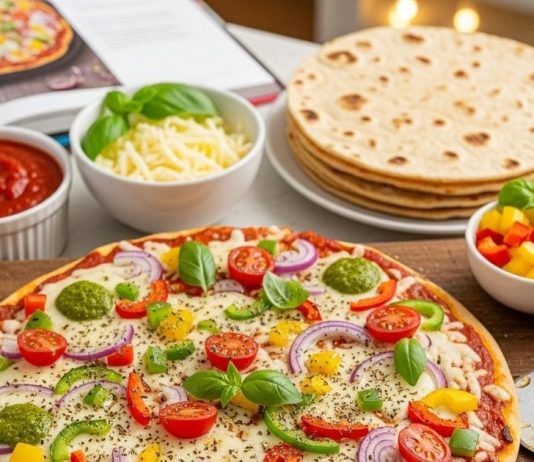 Roti Pizza Recipe। रोटीज्जा रेसिपी