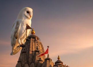 Kashi Vishwanath Temple। बाबा विश्वनाथ मंदिर पर सफेद उल्लू का महत्व