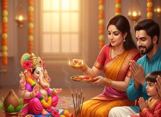 ganesh chaturthi puja vidhi। गणेश चतुर्थी पूजा विधि