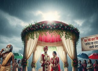 Wedding day rain। शादी में बारिश शुभ या अशुभ संकेत
