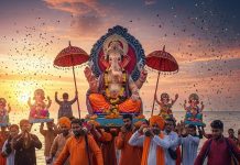 Ganesh Visarjan Shubh Muhurat and rituals 2025 ganesh visarjan ke liye shubh muhurat and Visarjan puja vidhi | गणेश विसर्जन के लिए 7:36 से शुरू होगा शुभ मुहूर्त, विदाई के लिए कुछ ही घंटों का मुहूर्त