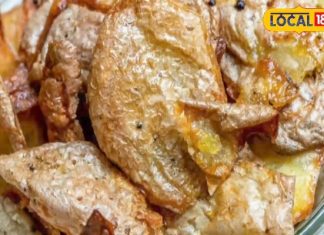 potato peel chips crispy snack recipe