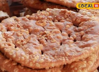 इतनी बड़ी कचौरी देखी है कभी? 11 इंच का धमाका और जायके का जादू, हर बाइट में मज़ा ही मज़ा, खाने वाले टूट पड़ते