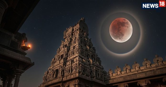 Lunar Eclipse 2025: Chandra Grahan कब से शुरू?, मंदिरों के