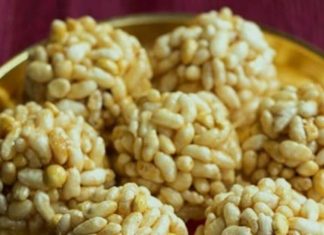 मुरमुरा लड्डू रेसिपी घर पर बनाएं स्वाद और सेहत के लिए.