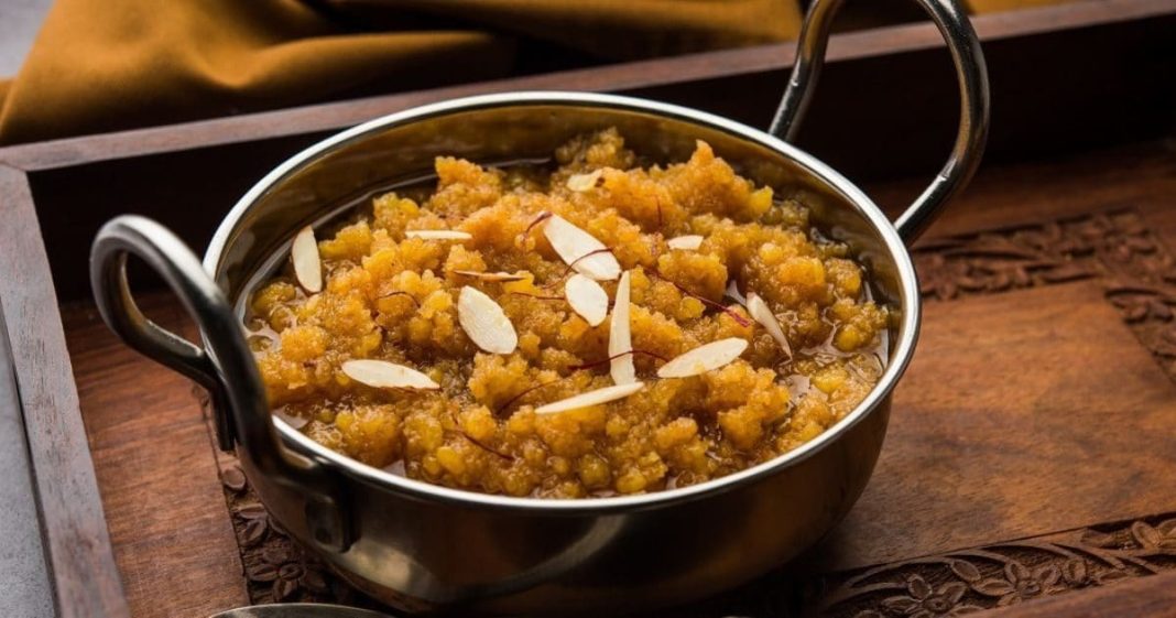 सिंघाड़े के आटे का हलवा रेसिपी व्रत के लिए आसान तरीका.