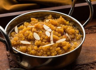 सिंघाड़े के आटे का हलवा रेसिपी व्रत के लिए आसान तरीका.