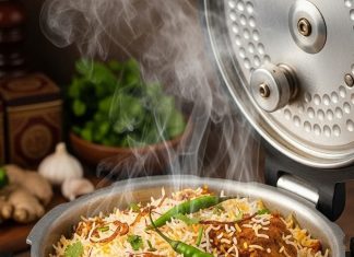 How to Make Muradabadi Biryani at Home । कुकर में बिरयानी कैसे बनाएं