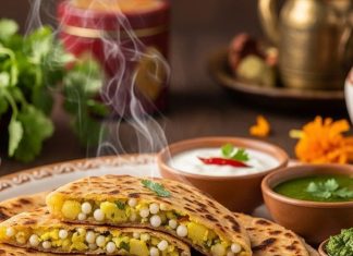 How to Make Navratri Vrat Special Sabudana Aloo Paratha recipe । साबूदाना आलू पराठा कैसे बनाएं