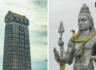 तीन ओर समुद्र से घिरा रामायण काल का यह मंदिर, दुनिया की दूसरी सबसे ऊंची प्रतिमा भी यहां