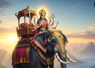 shardiya navratri 2025 hathi par maa ka aagman How is it decided Maa durga sawari arrival and departure on navratri Know auspicious inauspicious signs | नवरात्रि में कैसे तय होता है माता के आगमन और प्रस्थान की सवारी? जानिए इसके शुभ-अशुभ संकेत