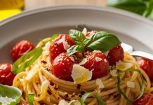 cherry tomato pasta। चेरी टोमैटो पास्ता रेसिपी घर पर बनाएं, रेस्टोरेंट जैसा स्वाद पाएं.