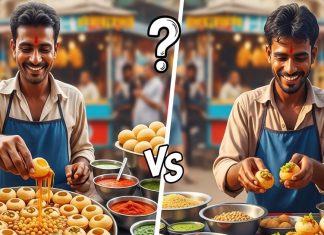 Difference between Golgappa and Puchka। गोलगप्पा और पुचका में फर्क
